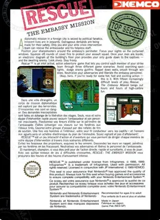 Rescue : The Embassy Mission - Dos
