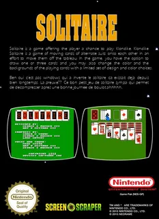 Solitaire dos