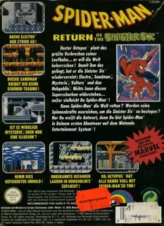Spider-Man : Return of the Sinister Six - Dos