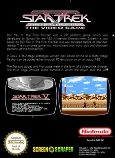 Star Trek V : The Final Frontier - Dos