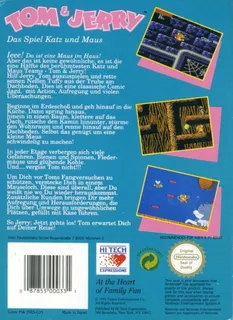Tom & Jerry : The Ultimate Game of Cat and Mouse! - Dos
