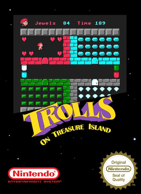 Trolls on Treasure Island
