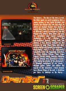 Mortal Kombat - The Chosen One dos