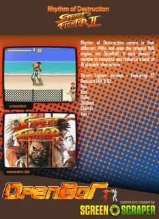 Rhythm Of Destruction 2 - Street Fighter Edition dos