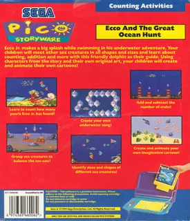 Ecco Jr. and The Great Ocean Treasure Hunt! - Dos