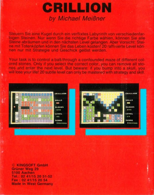 Crillion - Dos