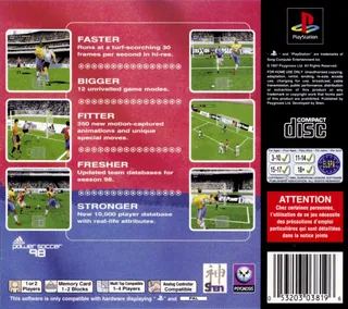 Adidas Power Soccer 98 - Dos