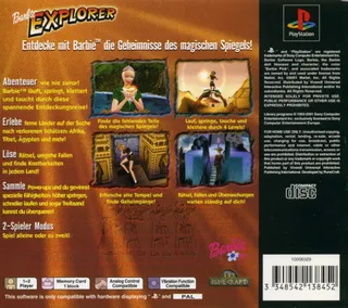 Barbie - Explorer - Dos