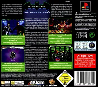 Batman Forever : The Arcade Game - Dos