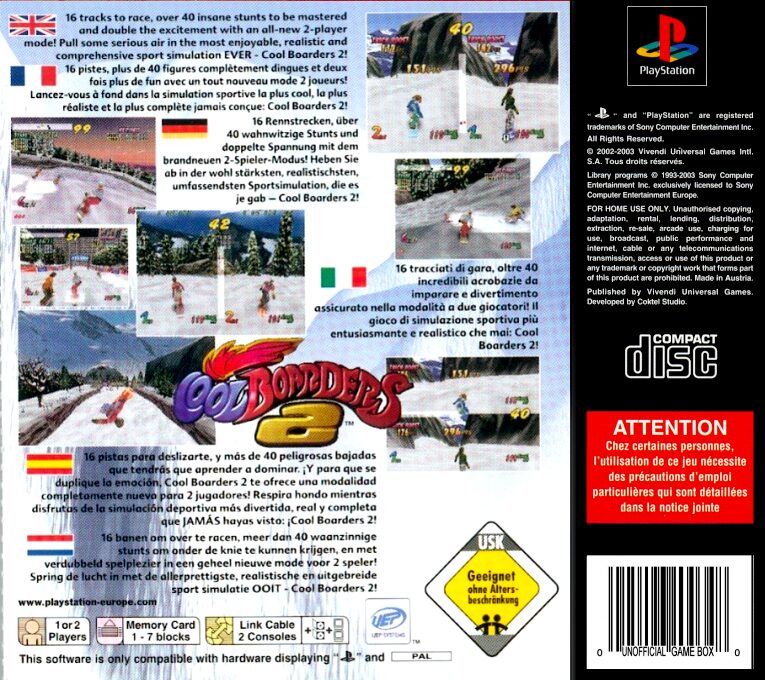 Cool Boarders 2 - Dos