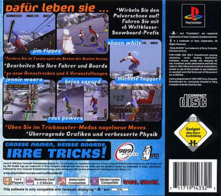 Cool Boarders 4 - Dos