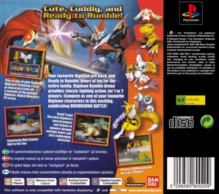 Digimon Rumble Arena - Dos