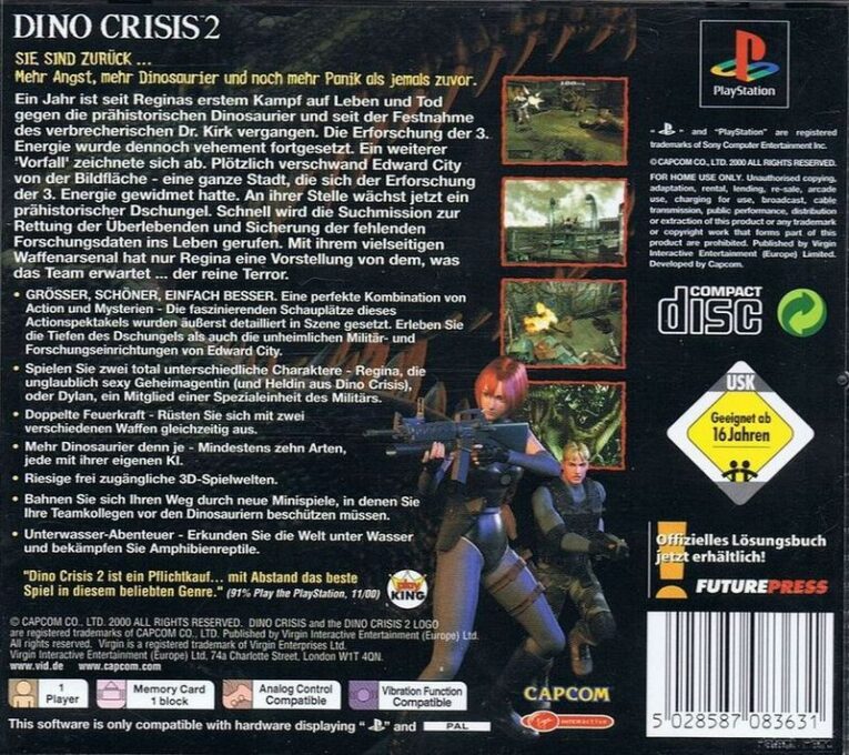 Dino Crisis 2 dos