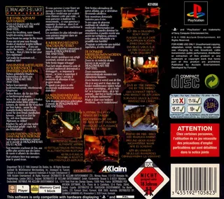 DragonHeart : Fire & Steel - Dos
