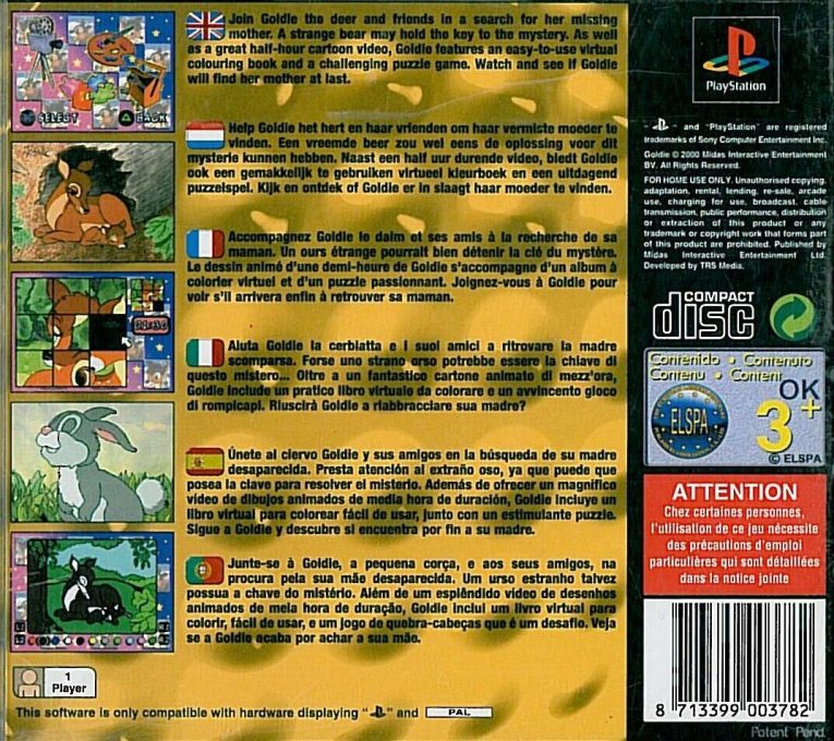Jaquette arrière