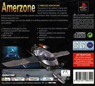 L'Amerzone - Dos