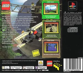 L'Ile LEGO 2 : La Revanche de Casbrick - Dos