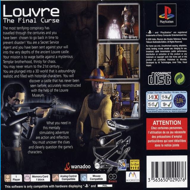 Jaquette arrière