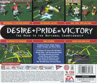 NCAA Football 99 - Dos