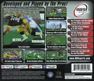 NFL GameDay 2000 - Dos