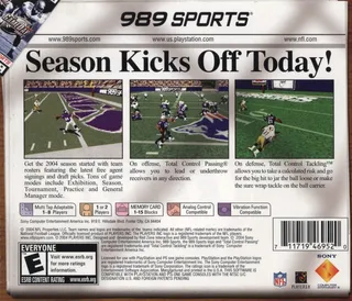 NFL GameDay 2005 - Dos