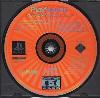 PlayStation Kiosk Demo Disc Version 1.16