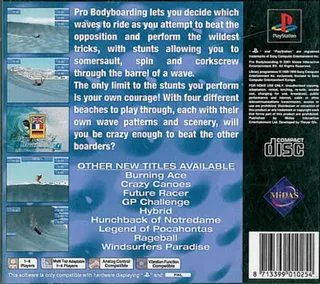 Pro Body Boarding - Dos
