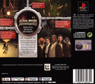 Star Wars : Episode I, Jedi Power Battles - Dos