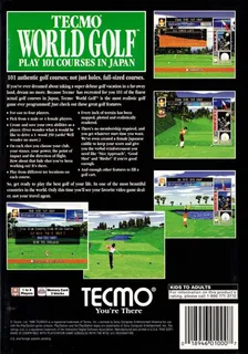 Tecmo World Golf - Dos