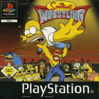 The Simpsons Wrestling