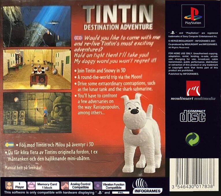 Jaquette arrière