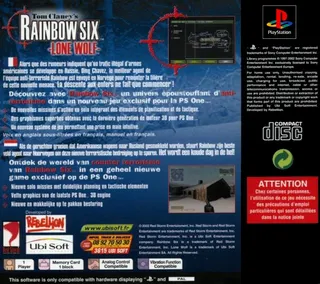 Tom Clancy's Rainbow Six : Lone Wolf - Dos