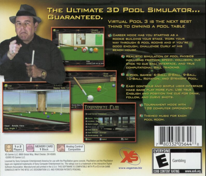 Virtual Pool 3 dos