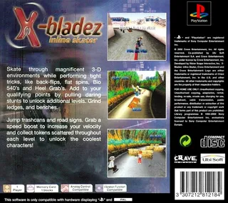 X-Bladez : Inline Skater - Dos