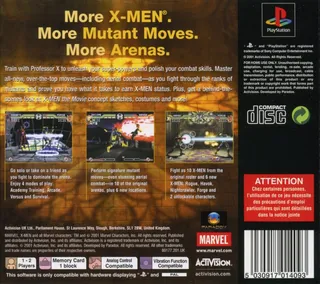 X-Men : Mutant Academy 2 dos