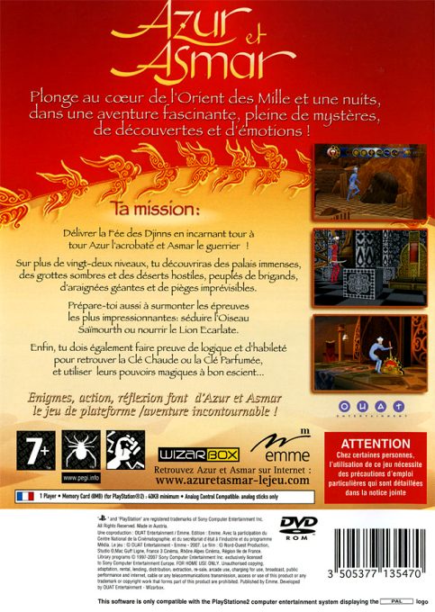 Jaquette arrière