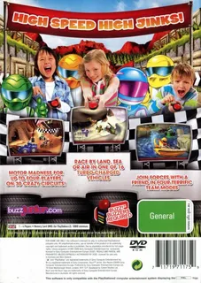 Buzz ! Junior : Les As du Volant dos