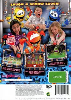 Buzz ! Junior : Robots en Folie dos