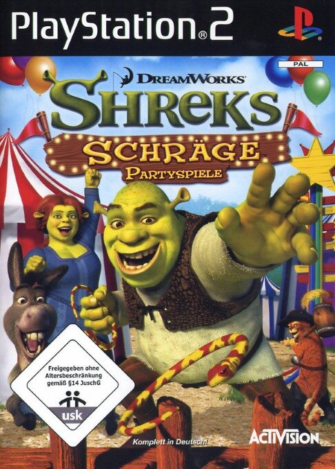 DreamWorks Shrek s Carnival Craze Party Games