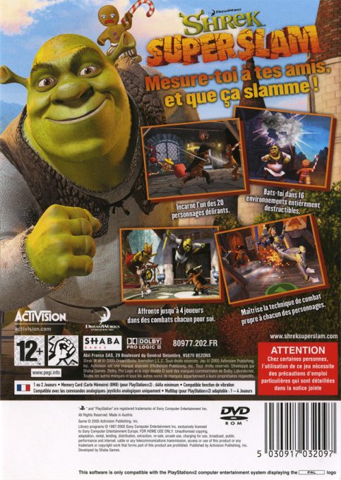 Jaquette arrière