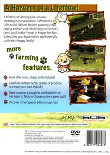 Harvest Moon : A Wonderful Life, Special Edition dos