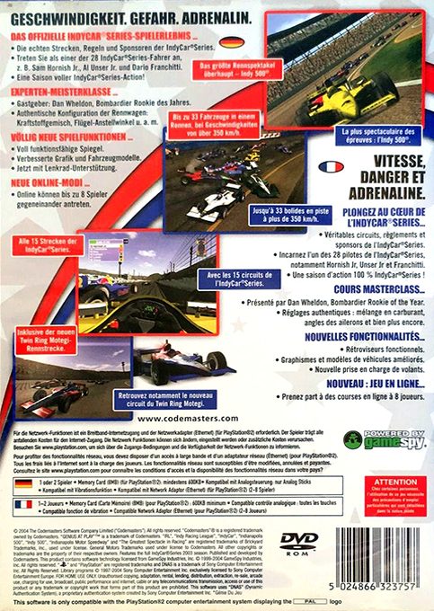 Jaquette arrière