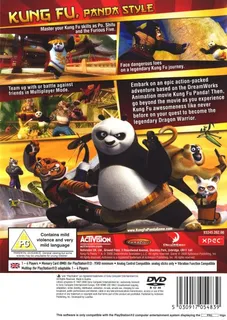 Kung Fu Panda : Le Jeu - Dos