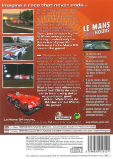 Le Mans 24 Heures - Dos