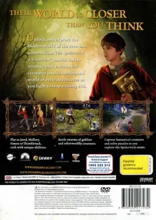 Les Chroniques De Spiderwick - Dos