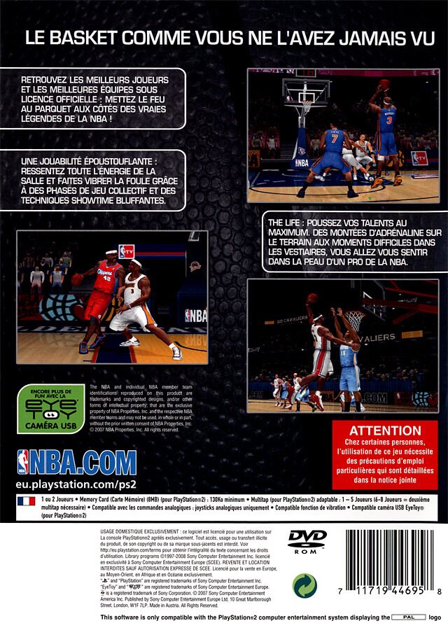 NBA 08 featuring the Life Vol. 3 dos