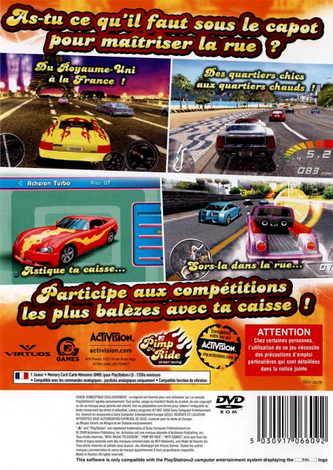 Jaquette arrière