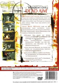 Resident Evil : Dead Aim dos