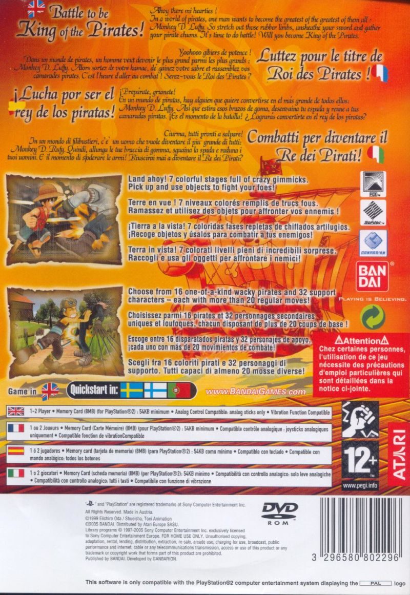 Jaquette arrière