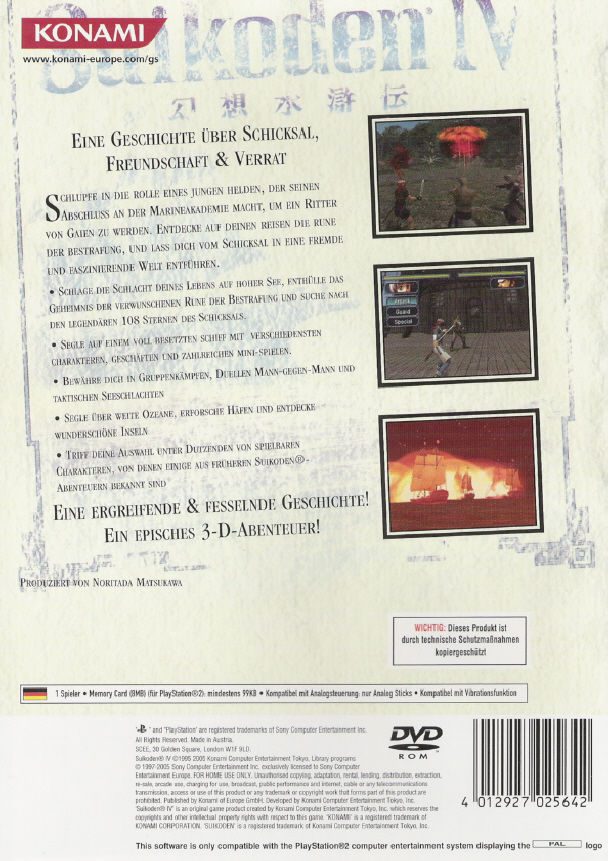 Jaquette arrière